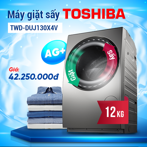 Máy giặt sấy Toshiba Inverter