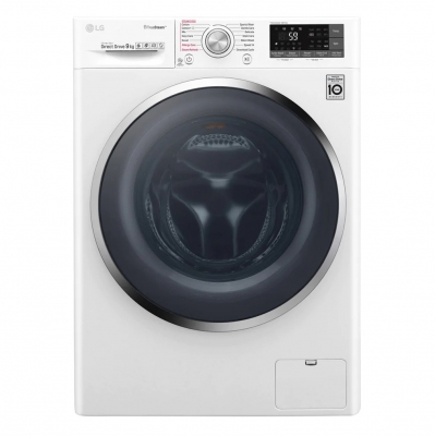 LG Inverter Direct Drive™ Máy giặt lồng ngang 9kg FC1409S4W Chính Hãng